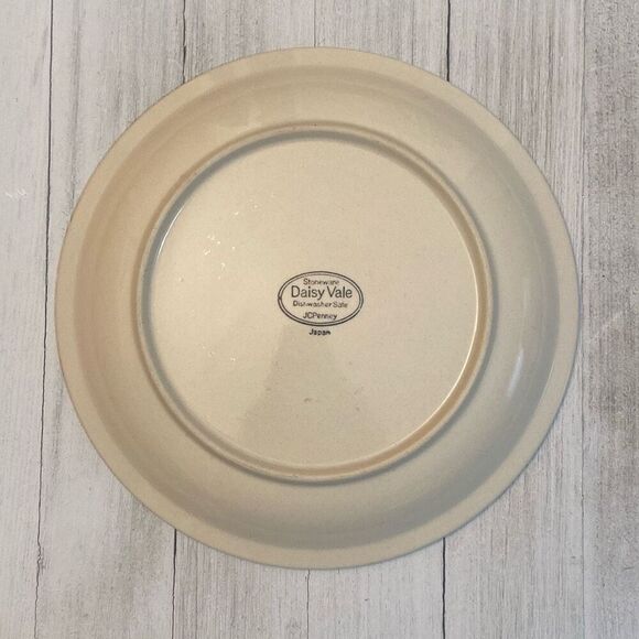Vintage Stoneware Daisy Vale Replacement Salad Plate JcPenney Made in Japan - Picture 6 of 9